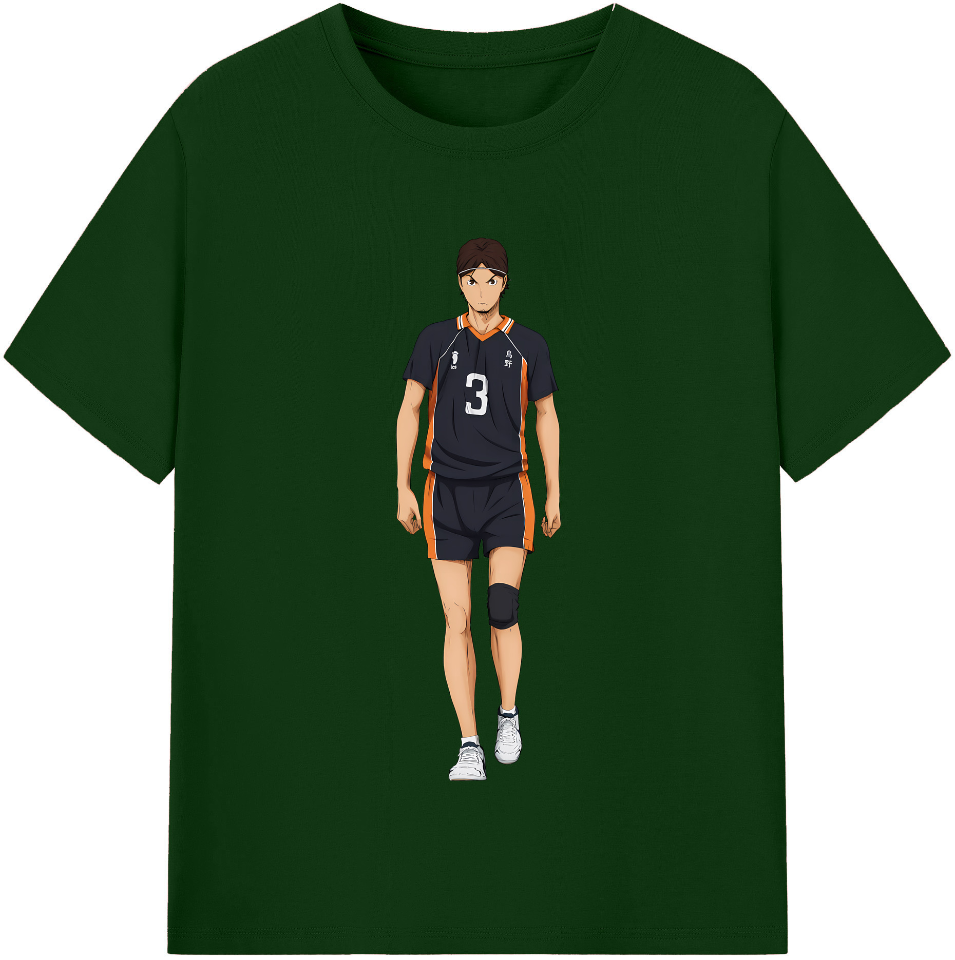 （画像用） ハイキュー!! Haikyu!! 綿100％半袖Tシャツ（フロントプリント）